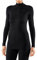 FALKE Damen Baselayer-Shirt Maximum Warm High Zip Neck W L/s Sh Funktionsmaterial schnelltrocknend 1 Stück, Schwarz Black 3000, S