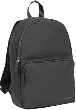 New Rebels Harper Providence Rucksack – 12-Zoll-Laptoptasche, 12 Liter,– freiliegendes Reißverschlussfach, Handyfach und Einsteckfach – wasserdichter Reißverschluss – wasserabweisender Rucksack