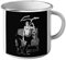 French Unicorn Mug Emaillé Metal Sanji Vin One Piece Fumée Noir et Blanc Manga Japonnais