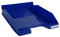 Exacompta 113204D 6er Pack Briefablage BeeBlue aus Recycling-Kunststoff DIN A4. Ideale Briefkörbe für Ihre Organisation. Stapelbare Ablagekörbe Marineblau Blauer Engel Combo Midi