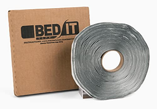 Tape, Butyl, for Marine Deck and RV Hardware (50 Foot Roll x 1/2 wide)F