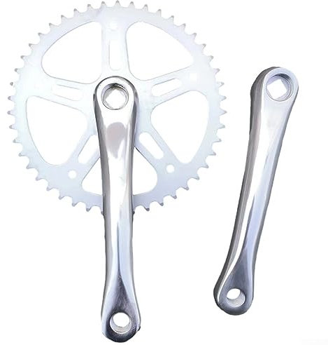 Bicicleta de carretera Bicicleta Chainset Rueda 42T 170mm Plata Para Fixie Bikes