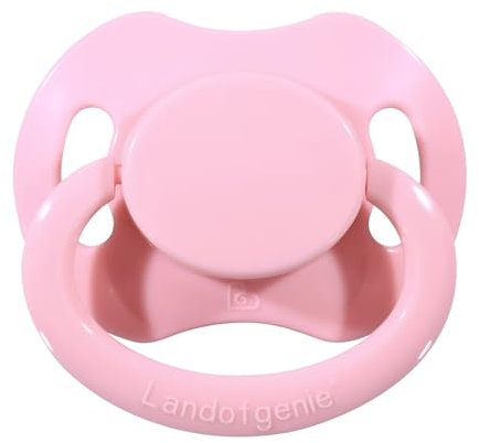 Landofgenie Großer Saugerschild Schnuller in Erwachsenengröße Rosa