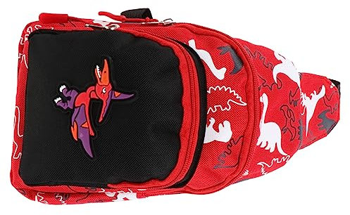 SAFIGLE Cartoon-kindertasche Nylon-hüfttasche Ergonomisches Design Bequem Für Kleinkinder Verstellbare Träger Leicht Zu Öffnender Reißverschluss