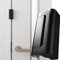 Reelz home Door Lock Without Drilling No Tools Needed Easy Installation with 3M Tape or Screws Child Safety Lock Easy to Lock and Unlock with One Hand Baby Proofing Bedroom Door Lock(Black)
