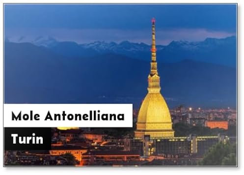 Turin Maulwurf Antonelliana 02 Kühlschrankmagnet