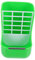 CORHAD 1stk Hasengrasständer Häschen-Feeder Spielzeug-Haustiere Futterautomat Für Hamster Hasenfutter Haustier-grasregal Schalen Für Kleine Tiere Hasenfressgitter Kaninchen Plastik Green