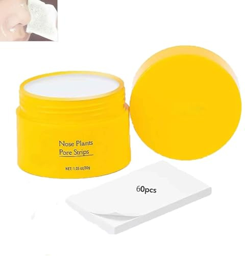 Luelle Pore Strips,Luelle Blackhead Remover,Black head Remover Peel off Mask,Luelle Deep Cleansing Pore Strips,Nose Plants Pore Cleanser Purifying Face Mask for Nose & Face (1 pcs)