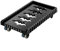 Computer Cart with CPU Holder PC Tower Stand Cart, Mobile CPU Stand, Floor PC Tower Stand with Rolling Caster Wheels, Desktop PC Case Holder Fits Most Gaming PC Under Desk Mobile IT Support Platform(B
