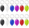 Joycabin Lot de 12 lampes de poche LED porte-clés pour enfants, mini porte-clés LED, petite lampe à main, lampe de poche portable pour camping, urgences, anniversaire d'enfant, cadeaux de fête