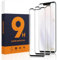 Carantee Protector de pantalla para Huawei Mate 20 Pro, 2 unidades, ultrafino 9H irrompible, protector de pantalla completa 3D, antiincrustante, antipolvo, protector de pantalla para Huawei Mate 20