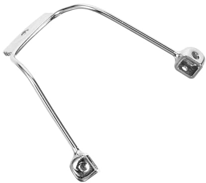 Brillen Nasenpadhalterung aus Edelstahl, Silber, Rutschfest
