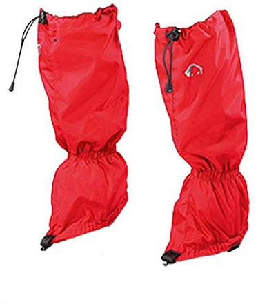 Tatonka Gaiter 420 HD (Gr. L) - wasserdichte, Lange Gamaschen mit Schuh-Riemen und Reißverschluss - Schützen Schuhe und Hosenbeine beim Wandern und Trekken - Größe L (red)