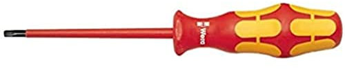Wera 05006178001 167 I Vde Tournevis isolé pour Vis Torx, T x 30 x 100 mm, Rouge
