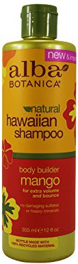 ALBA BOTANICA SHAMP,BDY BUILDER,MANGO, 12 FZ