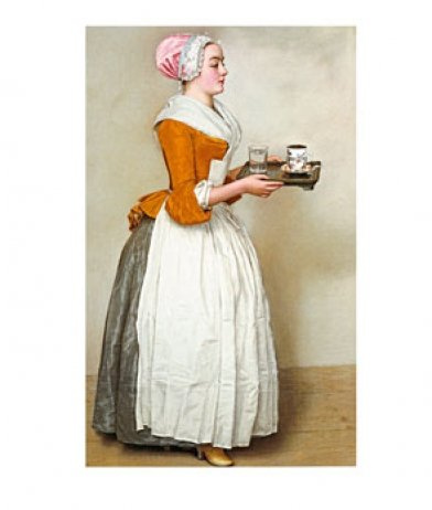Kunstdruck, Poster Schokoladenmaedchen von Jean Etienne Liotard, 50 x 60cm, Kunst, Kuenstler, Bild, Poster, Romantik, Druck alter Klassiker, hochwertige Ware - Art Galerie Shop
