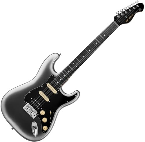 Mooer MSC10 Pro Guitar - Dark Silver