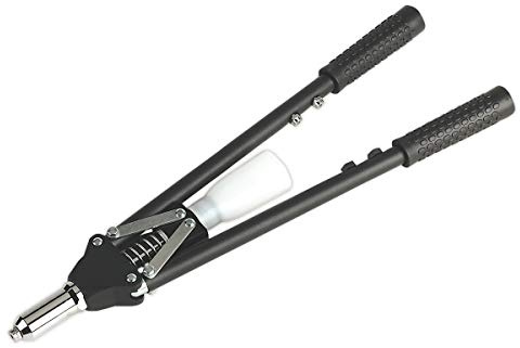 Sealey Long-Arm Riveter, Heavy-Duty with Collection Bowl - AK3981