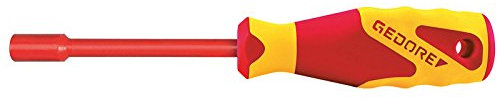GEDORE VDE-Steckschlüssel mit 3K-Griff 6-kant 5 mm, 1 Stück, VDE 2133 5