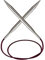Knitpro Nova Metall vernickelte Rundstricknadeln, 3, 00mm / 80cm (10323), Silber