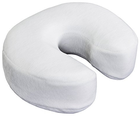 EARTHLITE Massage Memory Foam Gesichtskissen - Massageliegen- & Massagestuhlkissen für Kopfstützen (mit Waschbarer Fleeceüberzug)