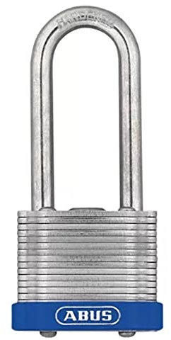 ABUS Laminated Padlock 41/40HB50 with long shackle - 2 keys – Heavy-Duty, Weather-Resistant Lock for High-Security Applications