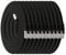 0,25m - schwarz - 10 Stück Cat7 Flachkabel Netzwerkkabel Cat 7 Rohkabel Gigabit Lan (10Gbit/s) Flachbandkabel Verlegekabel Patchkabel Flach Slim Rj 45 Stecker Cat6a