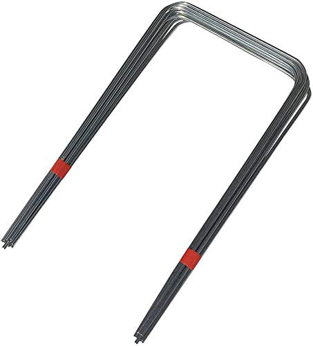 GICO 10 stabile, universale große Metalltore für Krocket/Croquet Krocketspiele -Made in EU-3255