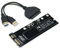 chenyang Câble de conversion USB 3.0 12 + 6 broches SSD HDD USB 3.0 SATA 22 broches pour disque dur A1369 A1370 MC504 MC505 MC506 MC965 MC966 MC968 MC969 SSD