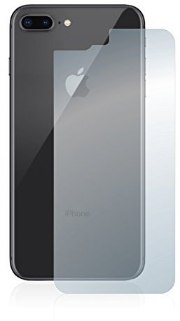 BROTECT Schutzglas für Apple iPhone 8 Plus (Rückseite) Schutzfolie Made in Germany Panzer Folie Glas Displayschutz [Kratzfest 9H, Anti-Fingerprint]