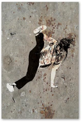 Postereck - 1701 - Hip Hop, Tanzen Musik Graffiti Break Dance - Spruch Schrift Wandposter Fotoposter Bilder Wandbild Wandbilder - Poster - 3:2-30,0 cm x 20,0 cm