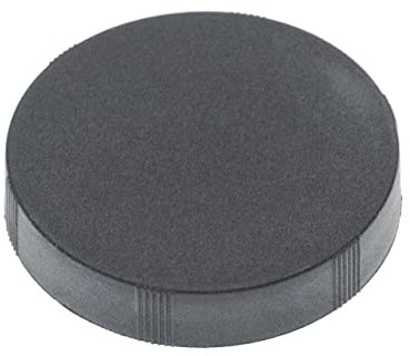 vhbw Objektivdeckel für 39mm Fernglas-Objektiven - Schwarz, Aufsteckbar
