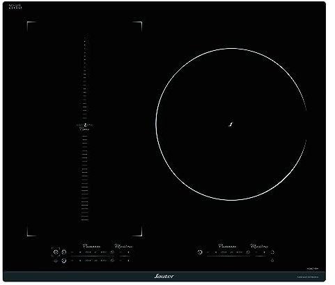 Sauter - SPI9547B - Plaque Induction - Table de Cuisson Encastrable - Noir - 3 Foyers - 7400W - Dimensions Encastrement : 56x49cm - Espace Grand Plat et Grand Foyer 28 cm - Fabriqué en France