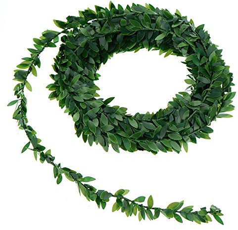 Senmubery 7.5 m Artificial Ivy Garland Leaves Simulated Vine for Wedding Ceremony DIY Headband