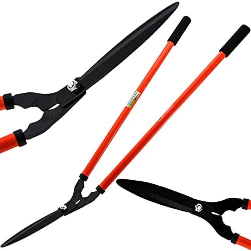 Nti 36 MARKSMAN LAWN Shears Grass Border Edge Cutting Home & Garden Hedge Cutter Trimmer Outdoor Gardening Extra Long Handled Soft Grip Edgers Carbon Steel Hand Tools UK FREE P&P