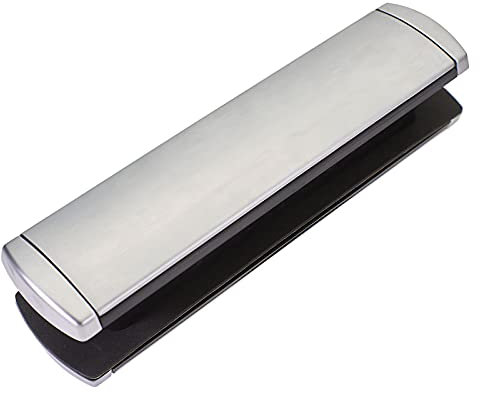 12 Letterplate Door Letterbox UPVC Wood Omega Premium Sprung Heavy Duty 40-80 - Chrome (Satin)