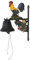 Rustico Ghisa Campanello Casa Colonica Porta Campana Campanello Decorativo Campanello per La Casa Decorazione del Giardino Esterno