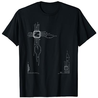 Techwear Goth Ninja CPU T-Shirt
