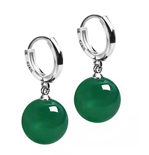 Potara Ohrringe für Damen und Herren – baumelnder Anime-Schmuck – Achat Unisex Anhänger – japanischer Stil