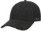 Stetson Plano Wool Cap Herren - Baseballcap mit Schirmunterseite aus Leder- Herrencap Herringbone Design - Kappe mit Baumwollfutter - Basecap Herbst/Winter - Wintercap anthrazit M (56-57 cm)