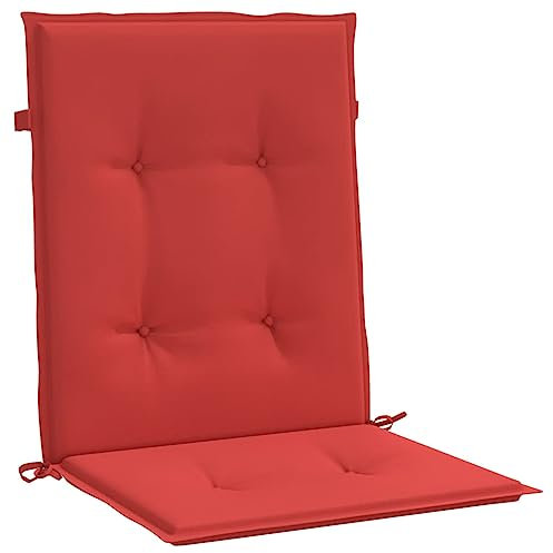 vidaXL Gartenstuhlauflagen 6 Stk. Rot 100x50x3 cm