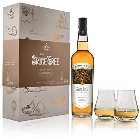 Compass Box The Spice Tree Blended Malt Scotch Whisky, 70cl | Gift Pack | 46%