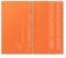 DEQORI Herdabdeckplatten Glas | 2er Set 60x52 cm | Unifarben - Orange | Ceranfeld Abdeckplatten in Küche | Herd-Abdeckungen universal | Glasplatten & Schneidebretter für Kochplatte