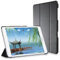 Custodia per tablet Samsung Galaxy Tab A 9,7 SM-T550/T555/P550/P555 – Business Light Luxury Premium Smart Slim Tri-fold Stand PU Leather Cover con Auto Sleep/Wake (nero)