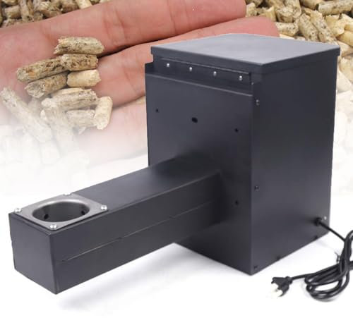 Pellet-Bbq-Smoker-Trichter-Bausatz, Elektrisches Holzpellet-Smoker-Grillteil, Digitaler Temperaturregler Mit Knopf, Elektrischer Holzpellet-Smoker-Grillteil Zum Grillen, RäUchern, Backen