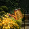 Qoosea Luces Solares de Jardín, Luces Regadera Solar Jardín con Cadena de Luces - Luces Solares Jardín de Navidad para Patio, Césped y Caminos, Decoración Encantadora para Jardín, Patio y Caminos