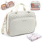 IMAGINING Große Bibeltasche mit Bibelhülle für Frauen – Bibeltragetasche mit Schultergurt – Bibeltasche mit Markern – Bibelträger mit Taschen für Bibelstudium Lieferanten – Bibelgeschenk Mädchen