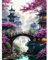 TOSTOG Diamond Painting Kit pour Adulte Débutant,Paysage 5D Diamant Painting Images Ronde Diamond Peinture Diamant Adulte,Pont Cristal Débutant Art Set pour Décoration Murale Maison 30x40cm
