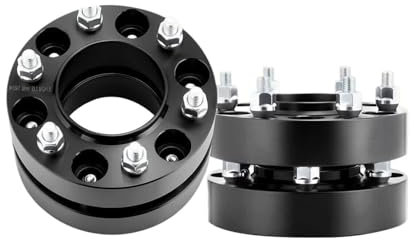 4 Stück Spurverbreiterungen Für F&ord Für Ranger Pickup 1998–2023 38 MM Abstandshalter-Set Und Schrauben 6 X 139,7 Nabenzentrierung 93,1 MM
