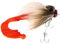 Fishing Artificial Lure Deer Hair Mouse Lure Soft Grub Shallow Hooks Big Pike Bait 85g White, Lures